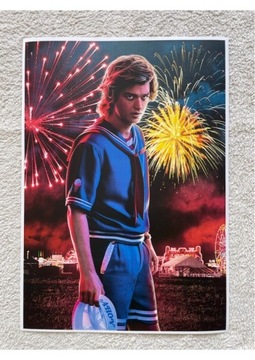 Plakat Stranger Things Steve A3 (29,7 x 42 cm)