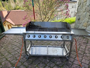 BARDZO DUŻY GRILL GAZOWY