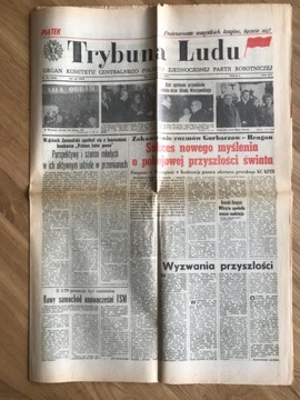 Trybuna Ludu 11 grudnia 1987 r.