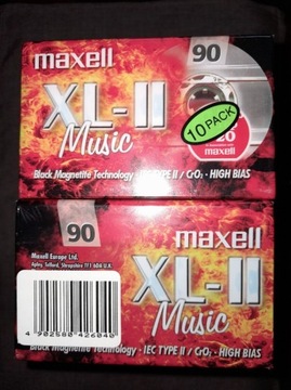 Kaseta Maxell XL-II C-90