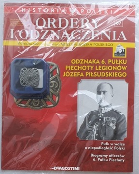 Ordery I Odznaczenia DeAgostini 67 Odznaka 6. Pułk