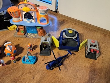 Zabawki dla dziecka Myjnia Burago, Komisariat Dickie Toys, SuperWings