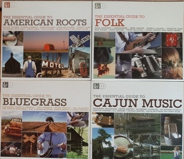 4x3CD AMERICAN ROOTS / FOLK / BLUEGRASS / CAJUN
