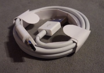 Kabel micro USB 1M Biały Prosty Nowy