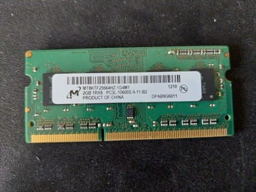 Pamięć RAM DDR3 Micron MT8KTF25664HZ-1G4M1 2 GB