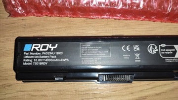 Bateria do laptopów Toshiba 4000mAh litowo-jonowa