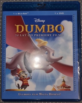 Dumbo Blu-ray + DVD Combo PL Unikat