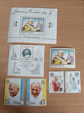 znaczki Jan Paweł II 