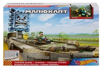 Hot Wheels Mario kart Luigi GFY46 Mattel Majówka 