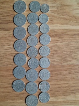 Kolekcja 51 rzadkich monet moneta prl bez mennicy