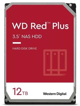 WD Red Plus 12TB 3,5 cala CMR (WD120EFBX)