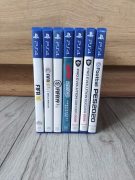 Gry na PS4 FIFA, PES