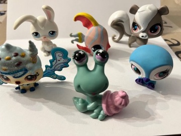 Littlest pet shop 6 figurek