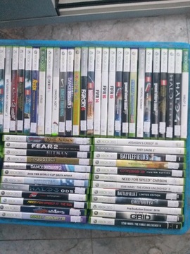 Gry Xbox 360 X360 games pudełkowe na konsole 