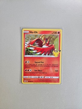 Pokemon Ho-oh 001/025 Celebrations Holo