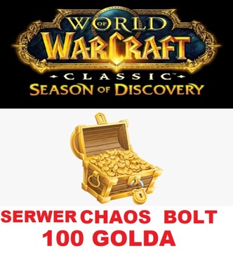 WOW CHAOS BOLT 100G 100 GOLDA SEZON OF DISCOVERY