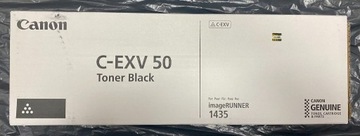Toner Canon C-EXV 50 Black, iR1435 Oryginalny