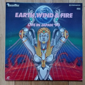 Laserdisc Earth Wind & Fire Live In Japan '90 Ger 
