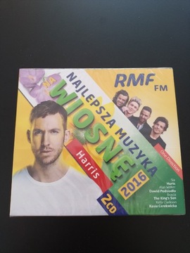 RMF FM NAJLEPSZA MUZYKA NA WIOSNĘ 2016, 2CD, folia