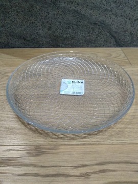 Szklany talerz patera Trend Glass Elina 30 cm