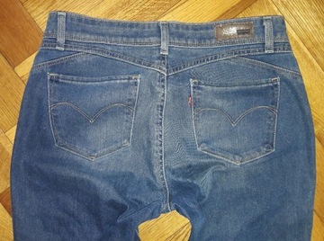 Spodnie damskie jeans Levis skinny 28