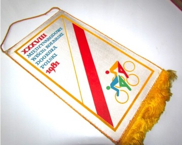 Proporczyk 28 Międzynarodowy Wyścig Kolarski 1981