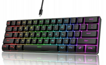 RedThunder K62 klawiatura + mysz RGB przewodową