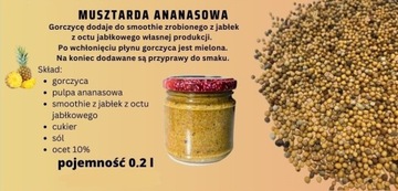 Musztarda  ananasowa