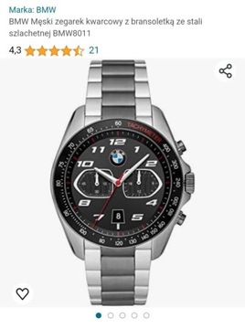 Zegarek BMW kwarcowy,oryginalny 
