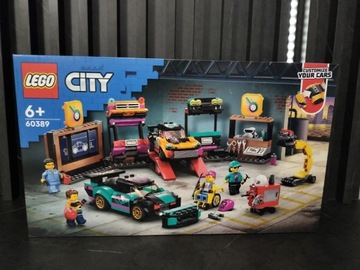 LEGO CITY 60389 Warsztat Tuningowania Samochodów