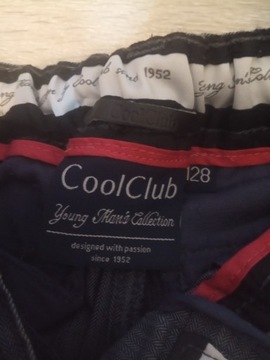 Spodnie chłopięce Cool club 128