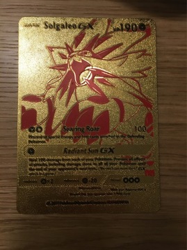 Karta Pokemon Solgaleo GX