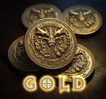 Diablo 4 IV Gold/Złoto 50.000.000 Sezon 4 (50 mln)
