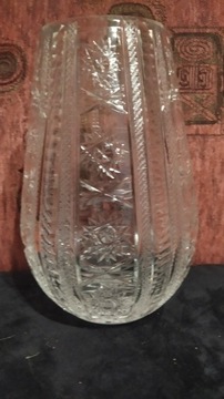 wazon kryształowy PRL