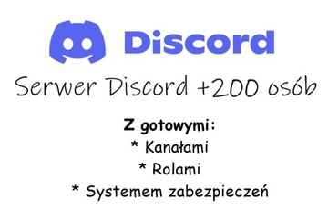 Serwer Discord +200 osób