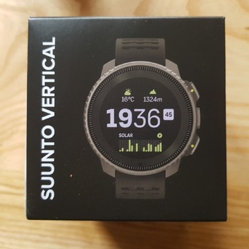 Suunto Vertical Titanium Solar Black