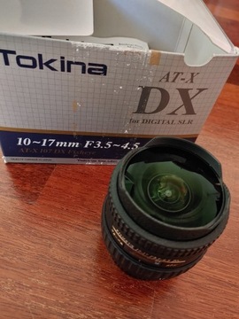Obiektyw Tokina AT-X 10-17 DX Fisheye do Nikon