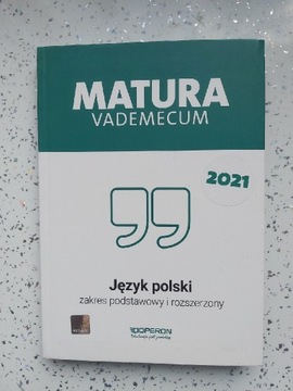 Język polski Matura 2021 Vademecum ZPR