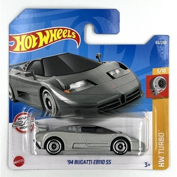 HOT WHEELS 94 Bugatti EB110 SS HW Turbo 5/10 65