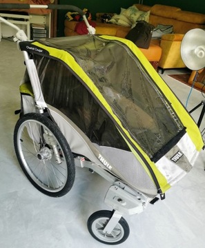 Przyczepka rowerowa Thule Chariot Cougar 2 Avocado