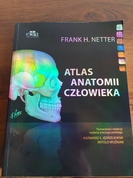 Atlas anatomii człowieka- F.H. NETTER - łacińskie!