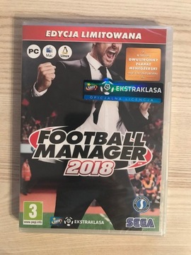 Football Manager 2018 PL PC Nowa FOLIA Limitowana