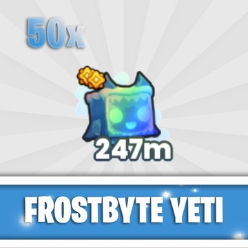 50X Rainbow Frostbyte Yeti | Pet Simulator 99