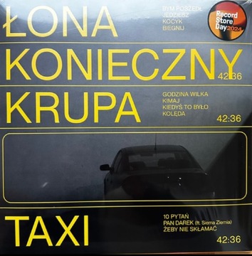 Łona Krupa Konieczny Taxi. Winyl RSD 24