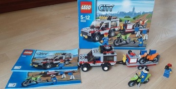 Lego city Transporter Motocykli L 4433