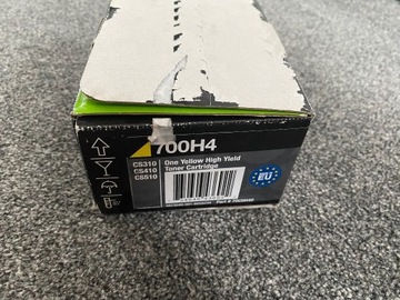 Toner Żółty Lexmark 700H4