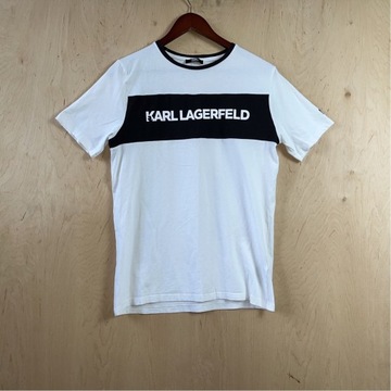 Karl Lagerfeld T-Shirt Biały M