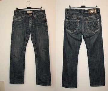 MEK Denim USA Jeans Męskie SLIM Rozmiar W31/ L34