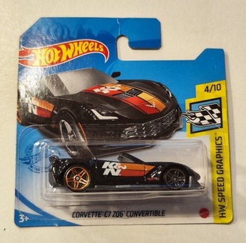 Hot Wheels Corvette C7 Z06 Convertible 