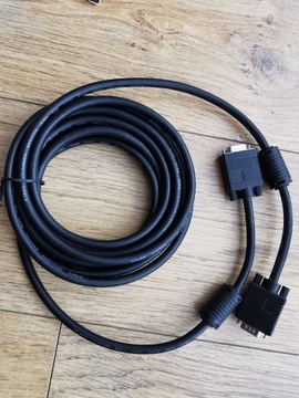 Kabel VGA - VGA Lanberg 5 m 2 x męskie wtyczki